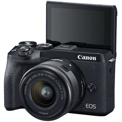 Canon EOS M6 Mark II Mirrorless Camera- 32.5 megapixel_15-45mm EF-M STM lens