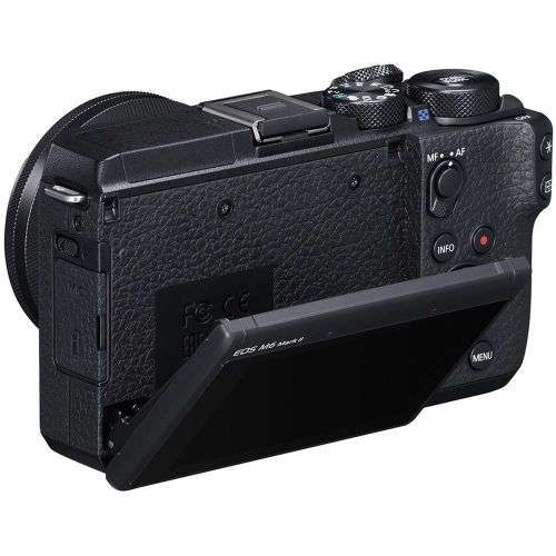 Canon EOS M6 Mark II Mirrorless Camera- 32.5 megapixel_15-45mm EF-M STM lens