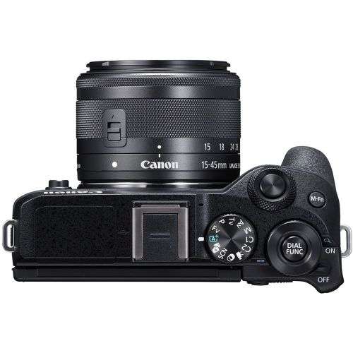 Canon EOS M6 Mark II Mirrorless Camera- 32.5 megapixel_15-45mm EF-M STM lens