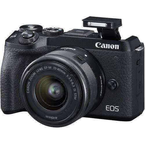 Canon EOS M6 Mark II Mirrorless Camera- 32.5 megapixel_15-45mm EF-M STM lens