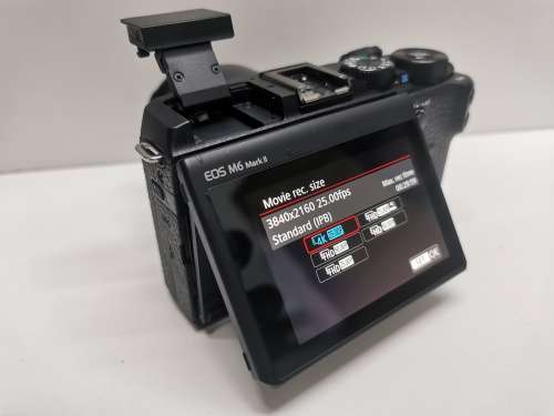 Canon EOS M6 Mark II Mirrorless Camera- 32.5 megapixel_15-45mm EF-M STM lens