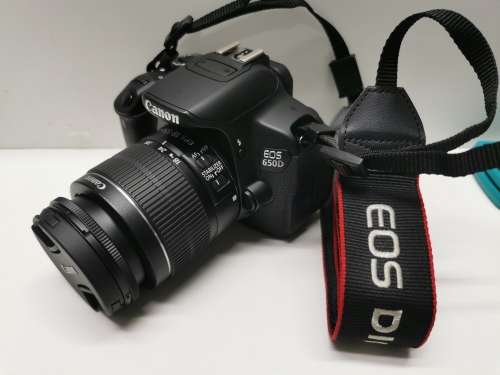 Canon EOS 650D, 18Mpx, 18-55mm lens