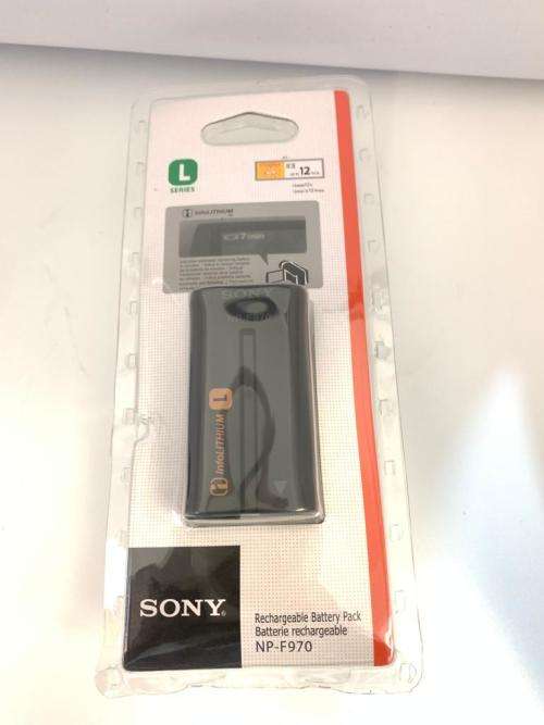 SONY NP-F970 L-SERIES INFO-LITHIUM BATTERY PACK (6600MAH)