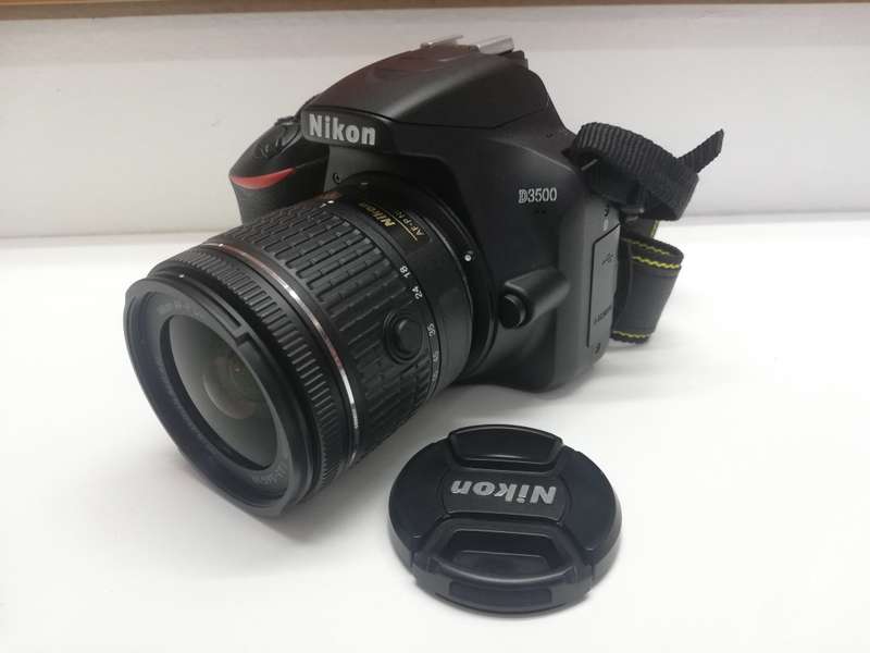 Nikon D3500, 24.2 Mpx Dslr Camera-18-55mm Dx lens