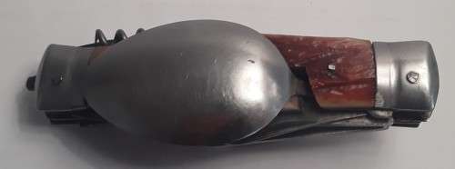 A  vintage multi-tool utility knife with original pouch.  Awesome!!!