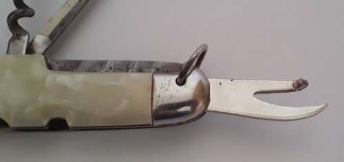 WW2 GERMAN RICHARTZ WHALE POCKET KNIFE MULTI-TOOL WITH GLASS CUTTER.