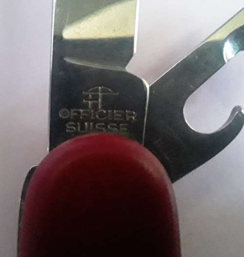 A vintage Victoronix pocket knife,