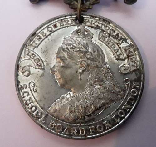 Rare 1898 Victorian `School Board London` Medal