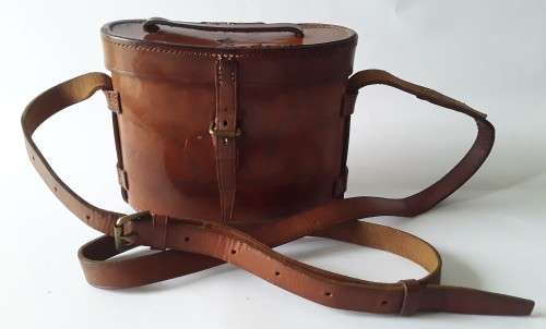 Rare WW2 British RAF `Air Ministry` binoculars by Wray, London in original fitted leather case.