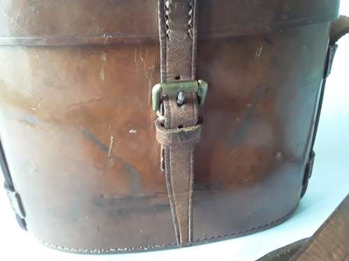Rare WW2 British RAF `Air Ministry` binoculars by Wray, London in original fitted leather case.