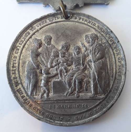 Rare 1880 Robert Raikes Centenary of Sunday Schools Medal.