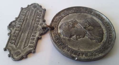 Rare 1880 Robert Raikes Centenary of Sunday Schools Medal.