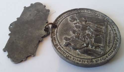 Rare 1880 Robert Raikes Centenary of Sunday Schools Medal.