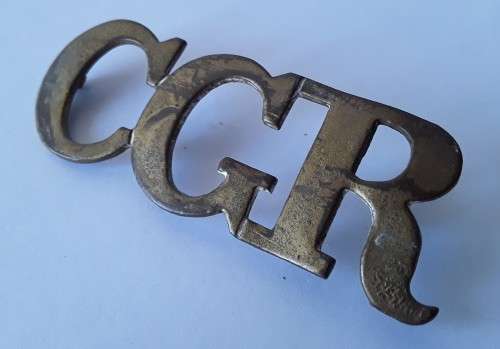 Rare brass Cape Government Railways badge - one pin missing.