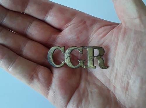 Rare brass Cape Government Railways badge - one pin missing.