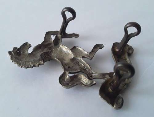 Early Royal West Kent Regiment Badge.  Original backplate and lugs intact.
