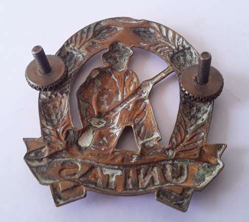 Large SADF `Unitas` Commando Cap Badge.