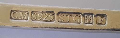 Solid silver Paul Kruger Spoon to commemorate `Battle of Amajuba`. Cape Mint. 925. 39.73 grams.