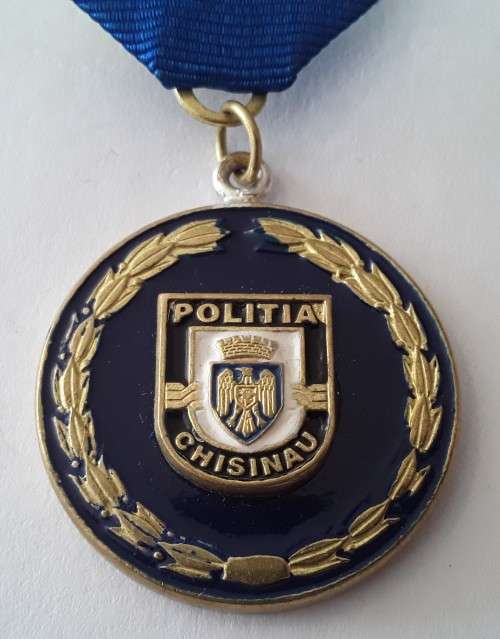 Moldovan Chișinău Police Service Medal.
