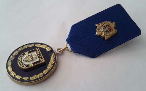 Moldovan Chișinău Police Service Medal.