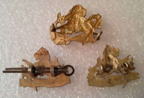 Rhodesia British South African Police (BSAP) Badge Set. 1 x Cap. 2 x Collar.
