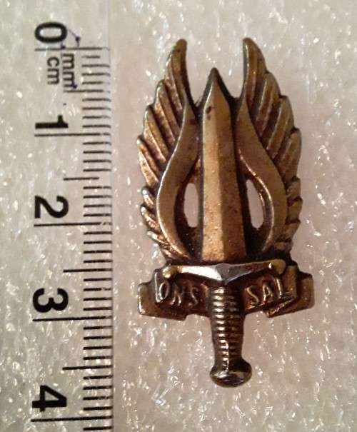 Regiment Northern Transvaal Beret Badge. `ONS SAL`. Pins intact