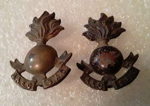 Pair of S.A.E.C. SA Engineers Badges.