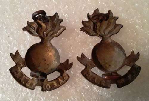 Pair of S.A.E.C. SA Engineers Badges.