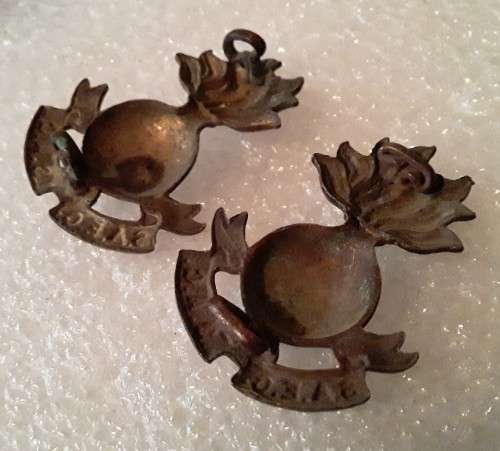 Pair of S.A.E.C. SA Engineers Badges.