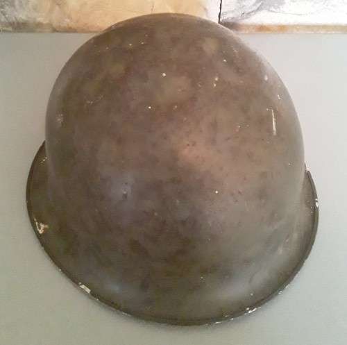 Vintage 1970`s SADF `Staaldak` Helmet. Complete With Inner Liner.