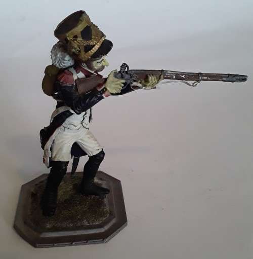 Vintage Hand-Painted Lead Soldier By Renowned `Ray Lamb`. 90 mm.