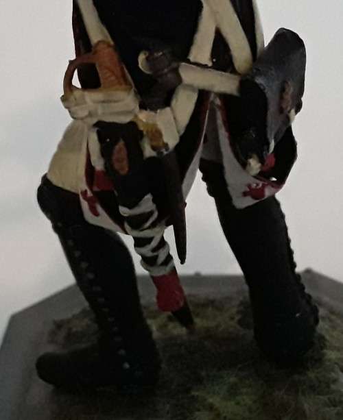 Vintage Hand-Painted Lead Soldier By Renowned `Ray Lamb`. 90 mm.