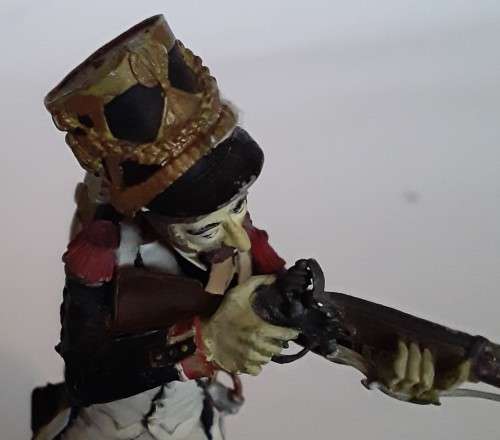 Vintage Hand-Painted Lead Soldier By Renowned `Ray Lamb`. 90 mm.