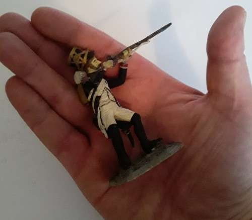 Vintage Hand-Painted Lead Soldier By Renowned `Ray Lamb`. 90 mm.