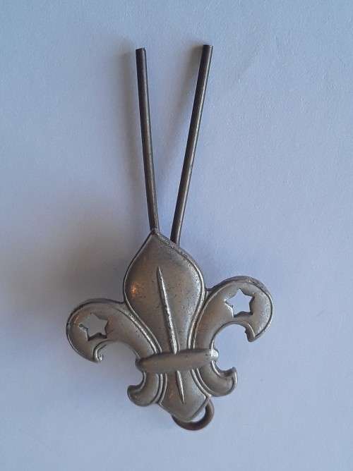 Vintage Boy Scouts Fleur De Lis Badge. Lugs Intact.