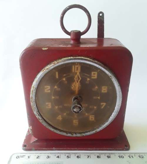 Vintage Cast Iron `Interval Timer`. Circa 1940`s. Working.