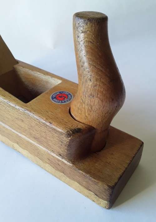 Rare Early Horn Plane By `Joh Weiss & Sohn`. Austria.