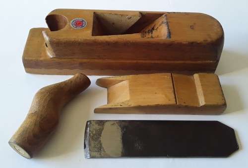 Rare Early Horn Plane By `Joh Weiss & Sohn`. Austria.