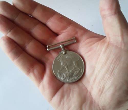 WW2 1939-1945 War Medal. Full-Sized. Unnamed.