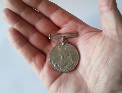 WW2 1939-1945 War Medal. Full-Sized. Unnamed.
