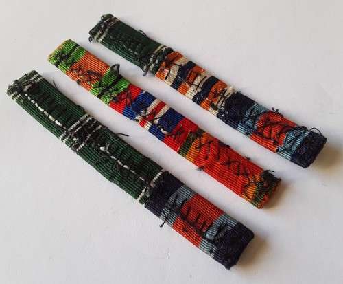 WW2 Ribbon Bar Group.