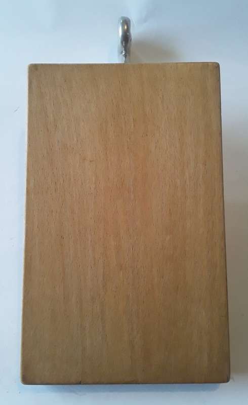 Vintage `Carrol Boyce` Pewter And Wood Cheese Board.  Signed.