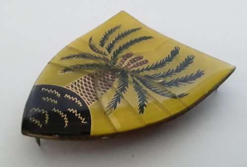 SADF 4 SAI (Infantry) Battalion Shoulder Flash - front damaged (all pins intact).