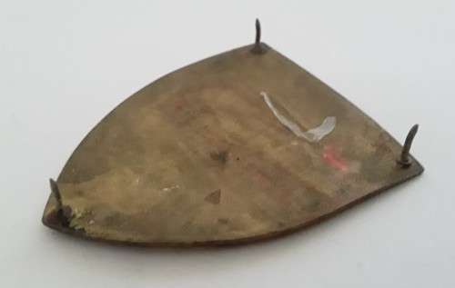 SADF 4 SAI (Infantry) Battalion Shoulder Flash - front damaged (all pins intact).