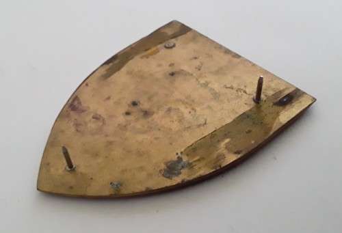 SADF 35 Engineer Support Unit Shoulder Flash (2 pins intact).