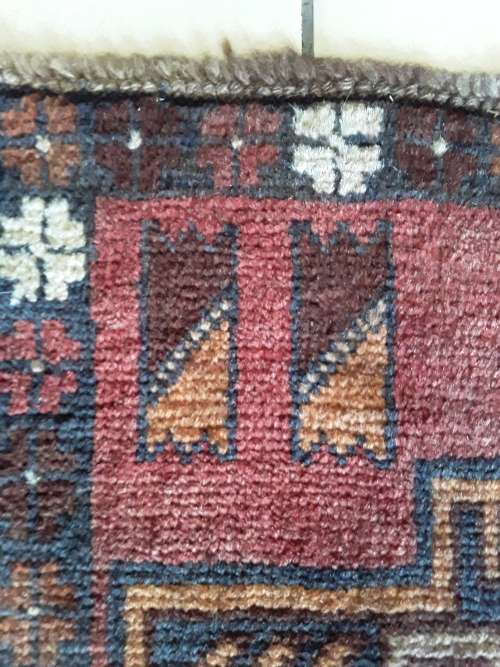 Vintage Persian Balouch Rug. 139 cm x 81 cm.