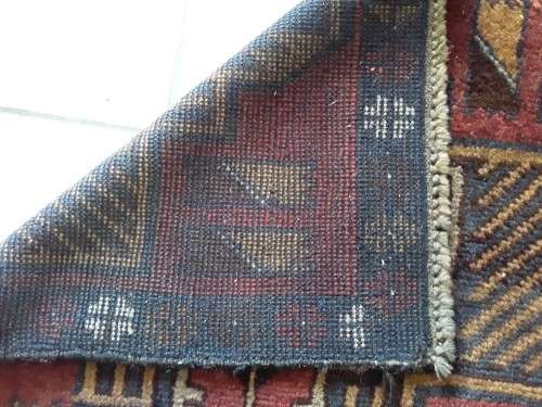 Vintage Persian Balouch Rug. 139 cm x 81 cm.