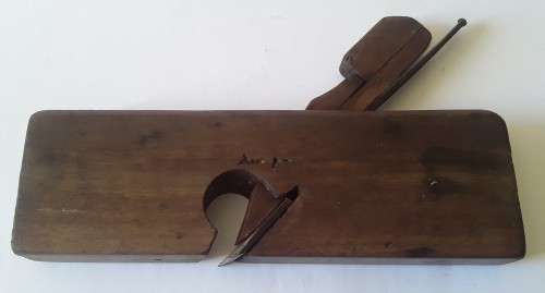 Antique Solid Wood Block Plane. `H.Mavo`.