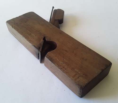 Antique Solid Wood Block Plane. `H.Mavo`.