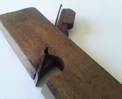 Antique Solid Wood Block Plane. `H.Mavo`.